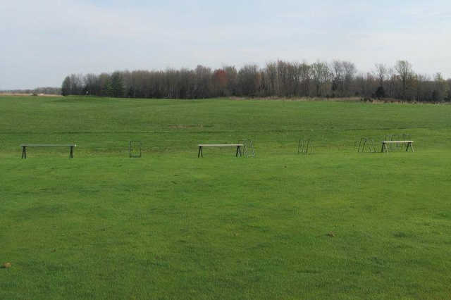 A view of the driving range at St. Annes Golf Course