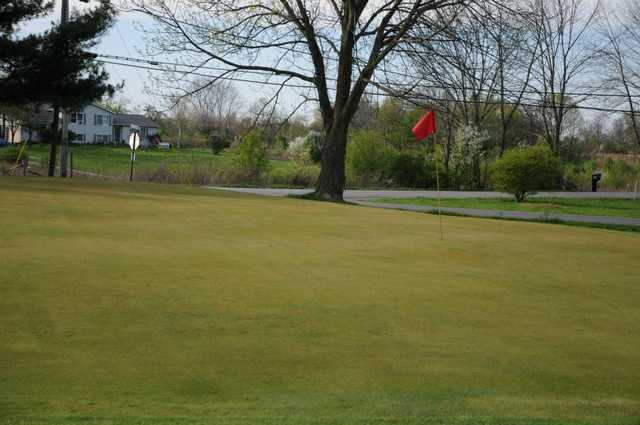 A view of a hole at Estate Club Golf Course