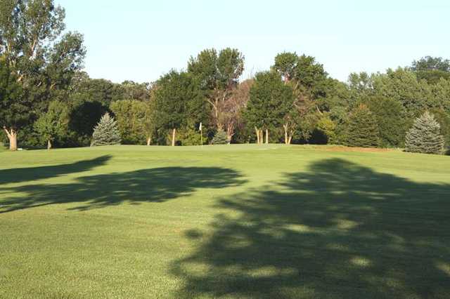 A view of a green at Brandon Golf Course