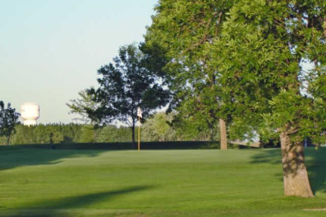 A view of a green at Pipestone Country Club