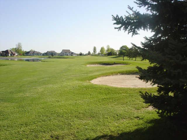 A view from Bay Valley Hotel & Resort with houses in background