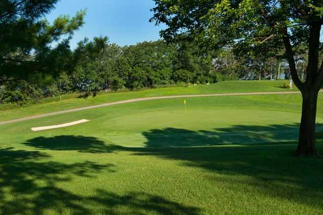 A view of a green at Brookings Country Club