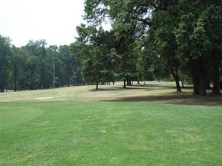 A view of the 9th fairway from The Links at Riverside