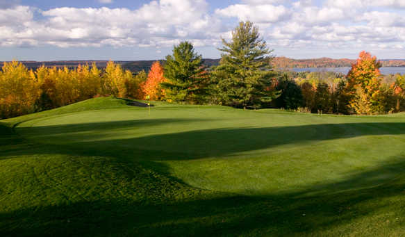 An autumn view from The Legend at Shanty Creek