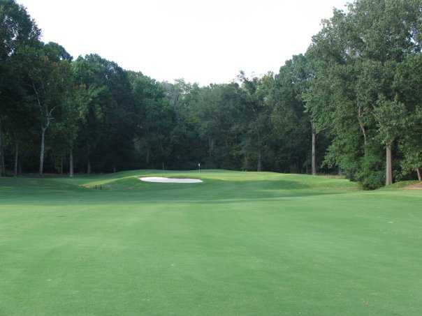 A view from the 4th fairway at Germantown Country Club