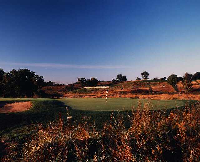 A view of a green at Beacon Hill Golf Club