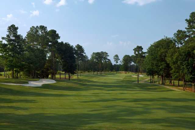 A view of a fairway at Cobblestone Park Golf Club