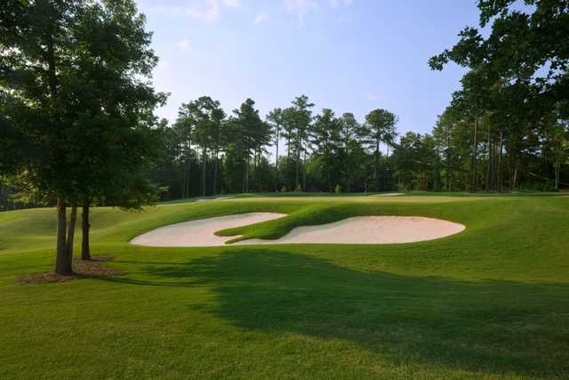 A view of a hole at Cobblestone Park Golf Club