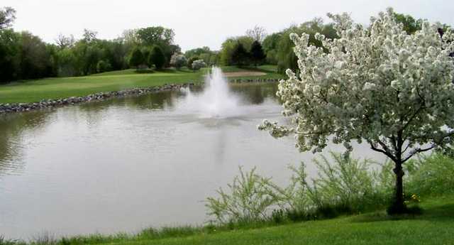 A spring view from Dearborn Hills Golf Course