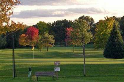 A fall view from Fairfield Hills Golf Course