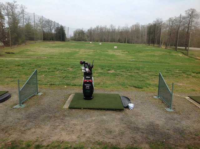 A view from the driving range tees at White Plains Golf Course