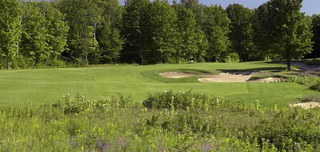 A view of a green at Wilderness Valley Golf Course