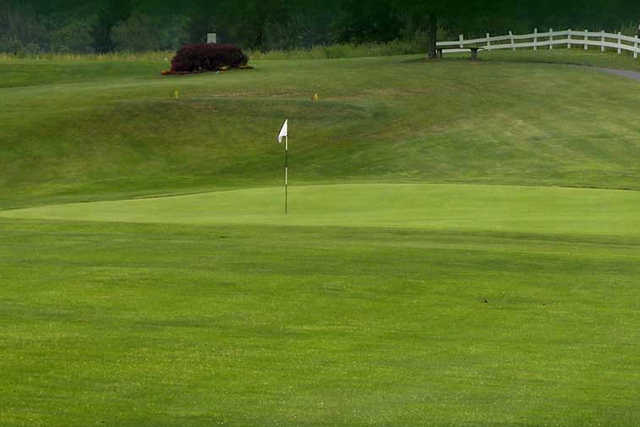 A view of a hole at Par Line Golf Course
