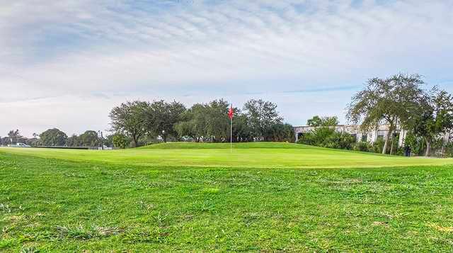 A view of a green at Suncoast Golf Center