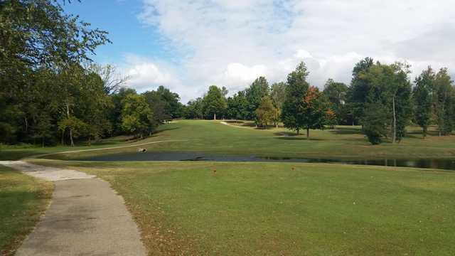 A view from a tee at Rustic Country Club