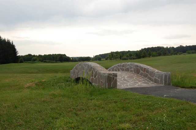 A view over a bridge at Reiter's Bad Tatzmannsdorf Golf & Country Club