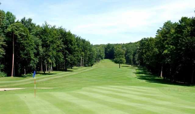 A view of a hole at Enzesfeld Golf Club