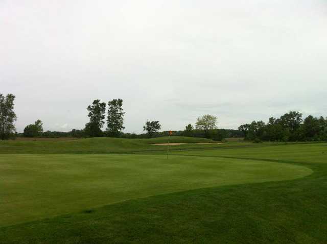 A view of the 9th hole at Coyote Golf Club