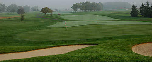 A view of green #12 at Coyote Golf Club