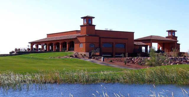 View of the clubhouse at El Rio Golf Club
