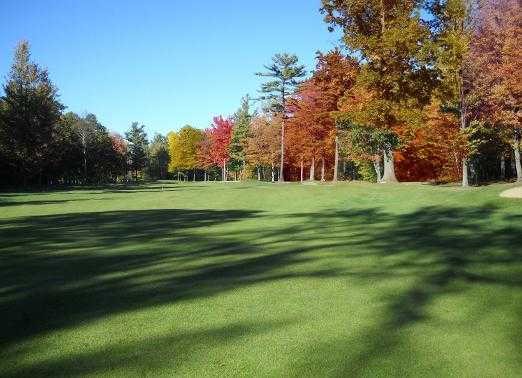 An autumn view from Rattle Run Golf Course 