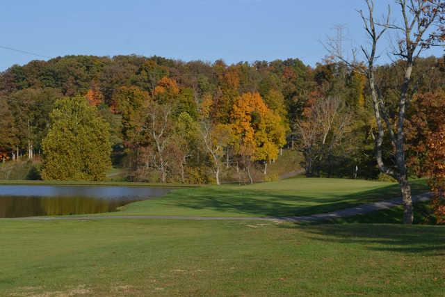 A view from fairway #10 at Twin Bridges Golf Club