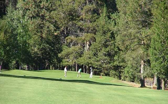 A sunny day view from Ponderosa Golf Course