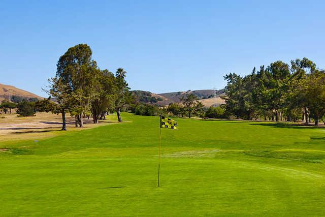 A view of a green at Rancho Maria Golf Club