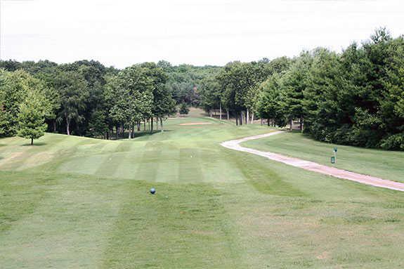 A view from a tee at Crane Creek Golf Club