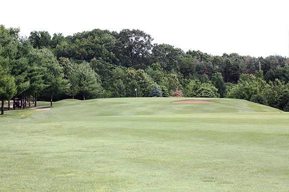 A view from a fairway at Crane Creek Golf Club