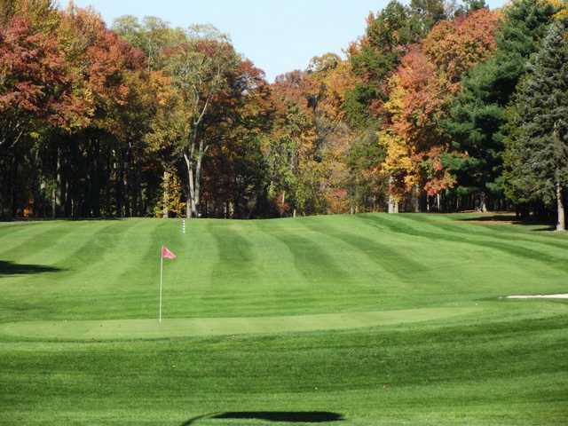 A view of a green at Princeton Country Club