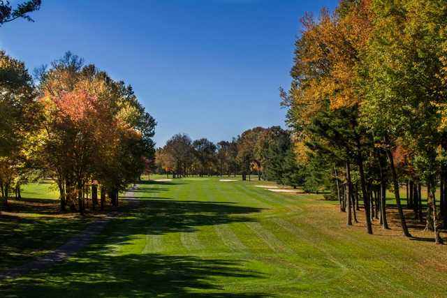 A view of a fairway at Princeton Country Club