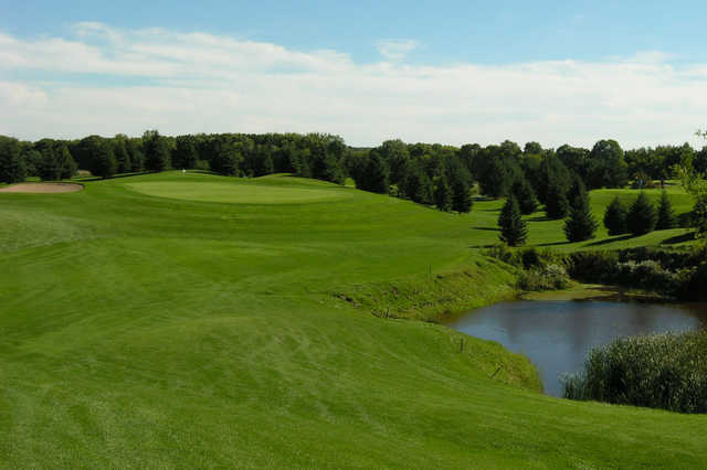A view of a fairway at Bristol Ridge Golf Course