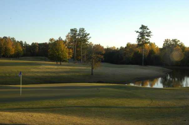A view of green #6 at Lane Creek Golf Club