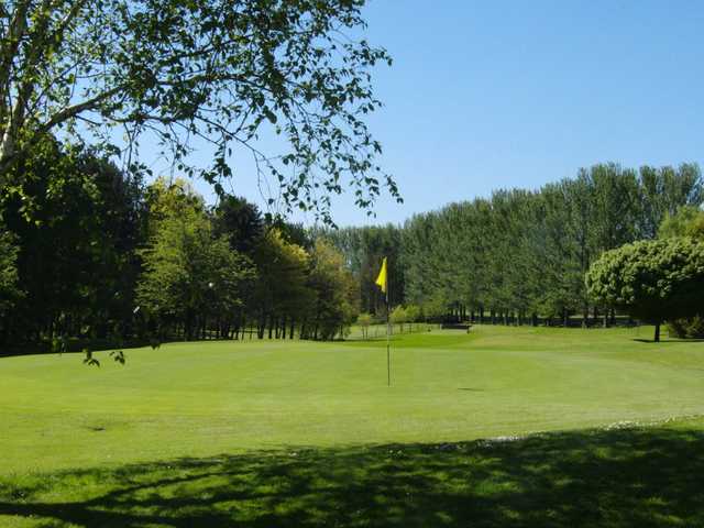 A view of a green at Killymoon Golf Club