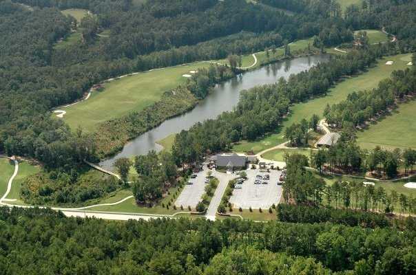 Aerial view from Lion Golf Club