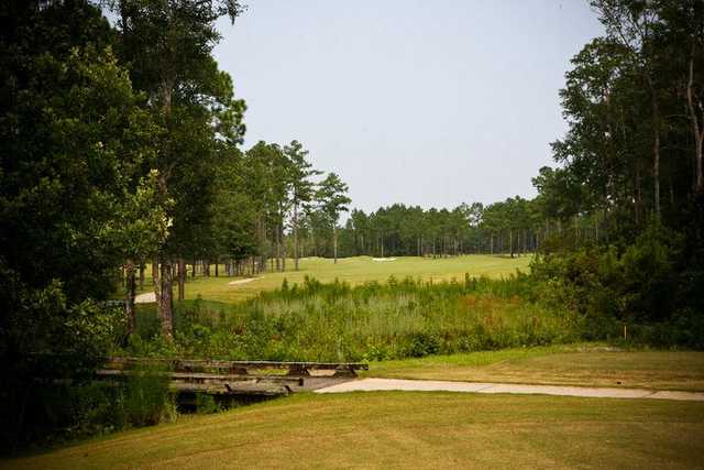 A view from the 13rd tee at Coastal Pines Golf Club