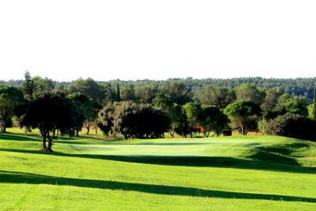 A view from the 8th fairway at  18-hole Puech Course from Pic Saint-Loup Golf Club.