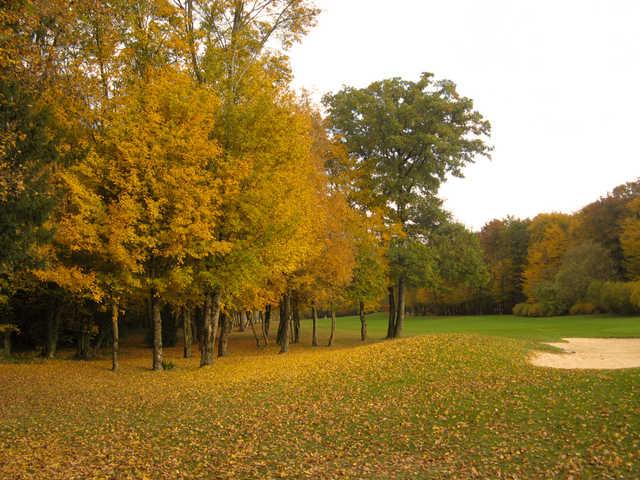 A fall view from Bauge Golf Club.