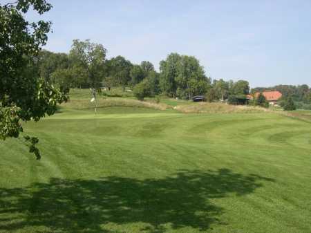 A view from the 12th fairway at Sacconay Course from Esery Golf Club
