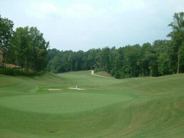 A view of the 9th green at Chestatee Golf Club