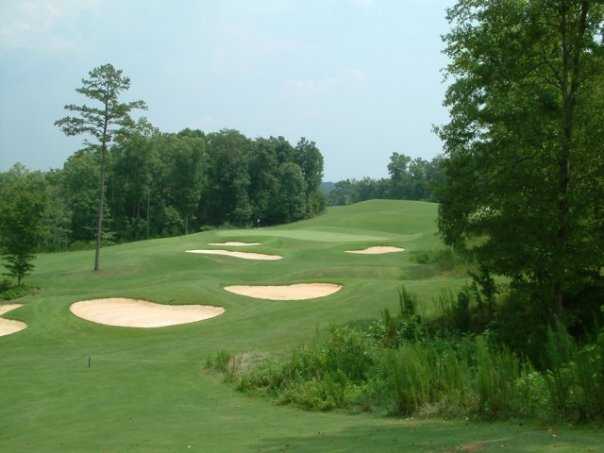 A view of green #16 at Chestatee Golf Club