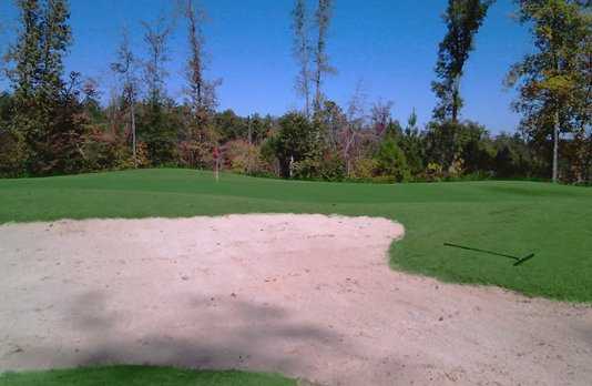 An autumn view from The Links at Southwind Country Club