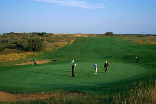 A view of a green at Chiberta Course from Chiberta Golf Club
