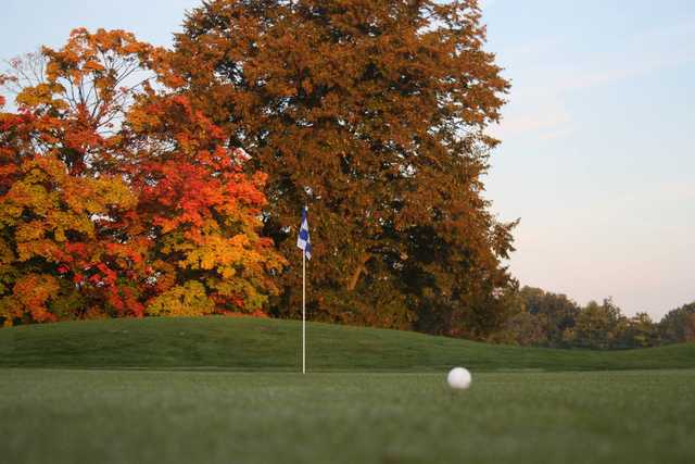 A fall view from Inwood Golf Course