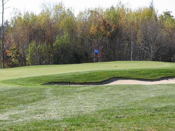 A view of a hole at Ridgewood Country Club