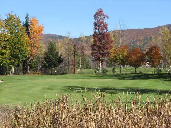 A fall view from Ridgewood Country Club