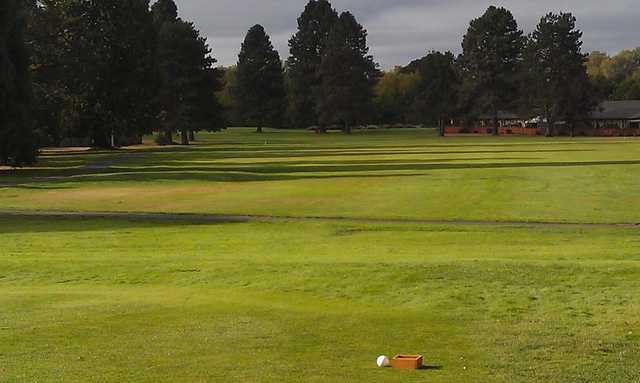 A view from tee #1 at Meadowlawn Golf Club