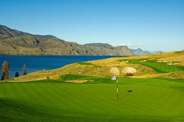 A view of a hole at Tobiano Golf Course