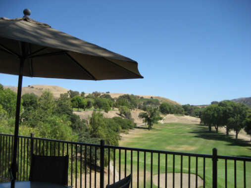 A view from the terrace at Pinnacle Hills Golf Course (Dan Neff & John Freiermuth)